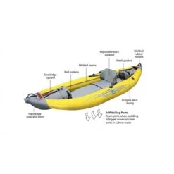 Advanced Elements StraitEdge Kayak 1er Kajak Luftboot Gelb -Rowing & Kayak Günstiges Paddel Geschäft advanced elements straitedge kayak 1er kajak luftboot gelb 2