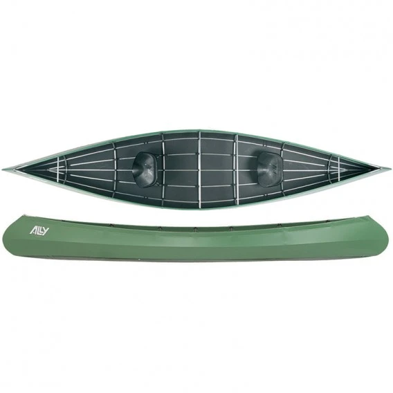 Ally 15 Allround Faltboot Kanadier Grün 1 Ally 15 Allround Faltboot Kanadier Grün