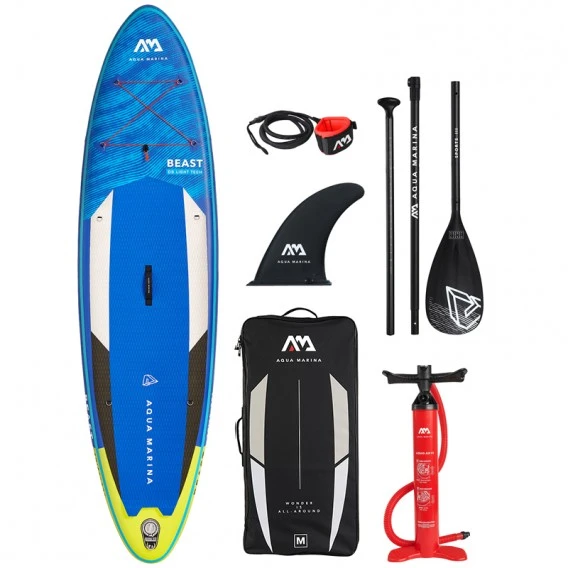 Aqua Marina Beast 10.6 Aufblasbares Stand Up Paddle Board SUP Komplett Set 1 Aqua Marina Beast 10.6 Aufblasbares Stand Up Paddle Board SUP Komplett Set