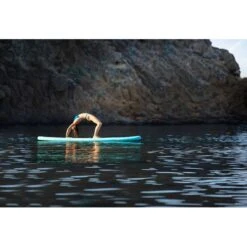 Aqua Marina Dhyana 11.0 Yoga SUP Aufblasbares Stand Up Paddle Board Set -Rowing & Kayak Günstiges Paddel Geschäft aqua marina dhyana 110 yoga sup aufblasbares stand up paddle board set 2