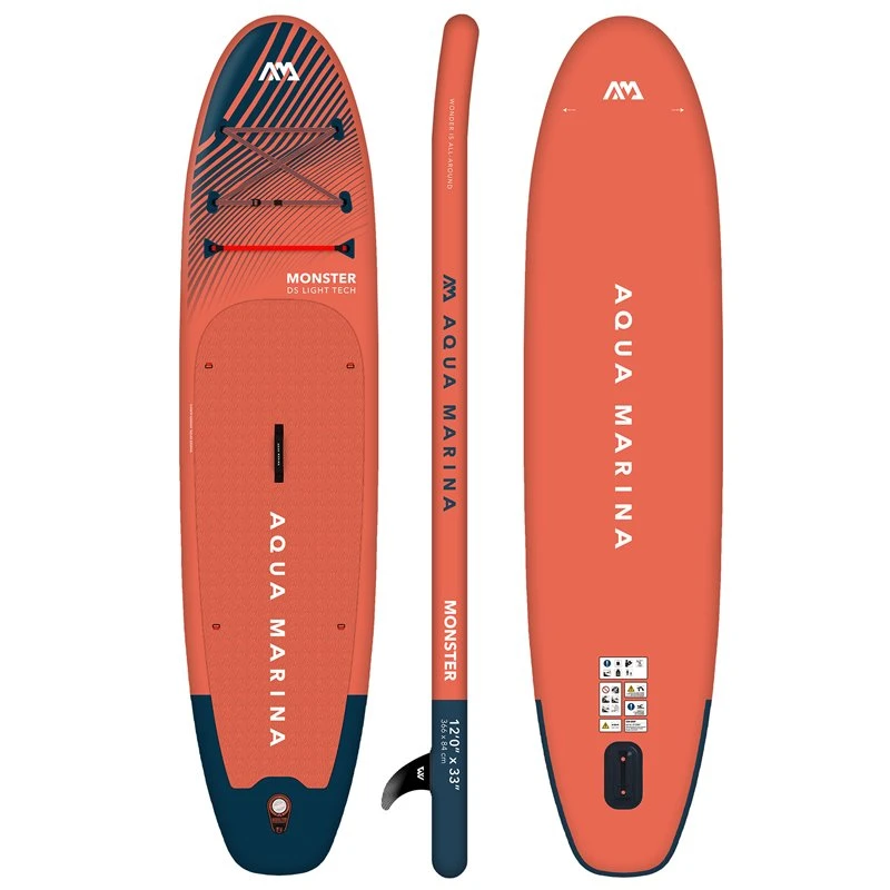 Aqua Marina Monster 12.0 Aufblasbares Stand Up Paddle Board SUP Komplett Set 1 Aqua Marina Monster 12.0 Aufblasbares Stand Up Paddle Board SUP Komplett Set
