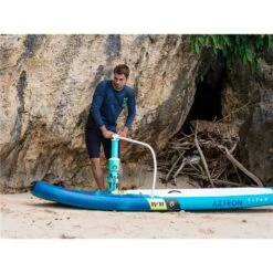 Aztron Giant Double Pump Handpumpe Mit Manometer SUP Pumpe -Rowing & Kayak Günstiges Paddel Geschäft aztron giant double pump handpumpe mit manometer sup pumpe 4