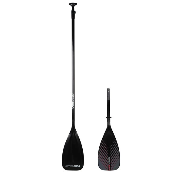 ExtaSea 2-in-1 SUP Fiberglaspaddel Paddelkombination Doppelpaddel Red 5 ExtaSea 2-in-1 SUP Fiberglaspaddel Paddelkombination Doppelpaddel Red – Bild 5