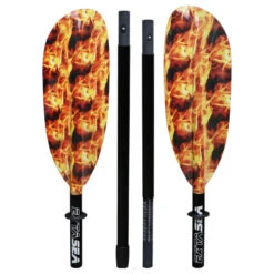 ExtaSea Fire Vario Fiberglas Doppelpaddel Kajak Paddel 4-teilig -Rowing & Kayak Günstiges Paddel Geschäft extasea fire vario fiberglas doppelpaddel kajak paddel 4 teilig 2