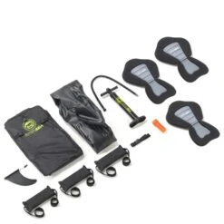 Extasea Race 470 3er Drop-Stitch Kajak Aufblasbar Luftboot Schlauchboot Blau -Rowing & Kayak Günstiges Paddel Geschäft extasea race 470 3er drop stitch kajak aufblasbar luftboot schlauchboot blau 4