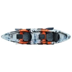 ExtaSea-Yak 390 Pro 2er Sit On Top Kajak Set + 2 Paddel & Kajaksitze -Rowing & Kayak Günstiges Paddel Geschäft extasea yak 390 pro 2 personen sit on top kajak 5