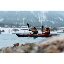 Gumotex Rush II Kajak 2er Drop-Stitch Schlauchboot Nitrilon Luftkajak Schwarz -Rowing & Kayak Günstiges Paddel Geschäft gumotex rush ii kajak 2er drop stitch schlauchboot nitrilon luftkajak schwarz 4