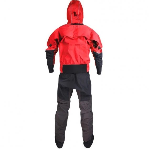 Hiko Odin 402 Hood Paddeljacke Mit Hose Trocken- Paddelanzug Mit Kapuze Red 3 Hiko Odin 402 Hood Paddeljacke Mit Hose Trocken- Paddelanzug Mit Kapuze Red – Bild 3
