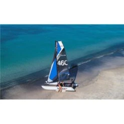 MiniCat 460 Elite Aufblasbarer Katamaran Mit Carbonmast Segelboot -Rowing & Kayak Günstiges Paddel Geschäft minicat 460 elite aufblasbarer katamaran mit carbonmast segelboot 3