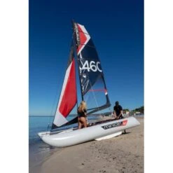 MiniCat 460 Esprit Aufblasbarer Katamaran Segelboot -Rowing & Kayak Günstiges Paddel Geschäft minicat 460 esprit aufblasbarer katamaran segelboot 3