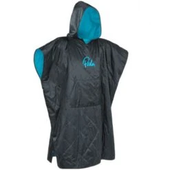 Palm Poncho Grande Wetterfester Umziehponcho Für Unterwegs Grau