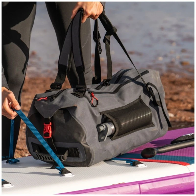 Red Paddle Waterproof Kit Bag - Wasserdichte Multisporttasche Packsack Grey 6 Red Paddle Waterproof Kit Bag - Wasserdichte Multisporttasche Packsack Grey – Bild 6